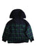 A Green Puffer/Quilted Jackets from Comme Ca Ism in size 4T for boy. (Back View)