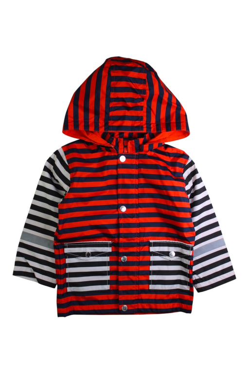 A Red Rain Jackets from Marimekko in size 3T for boy. (Front View)
