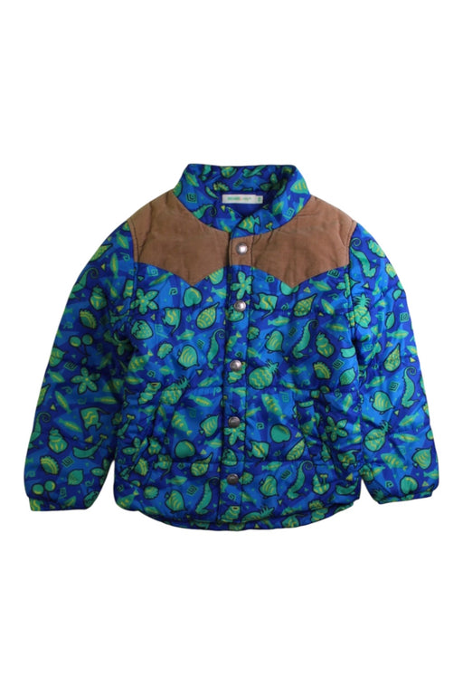 A Blue Puffer/Quilted Coats & Outerwear from BEAMS in size 4T for boy. (Front View)