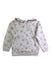 A White Sweatshirts from Petit Lem in size 18-24M for girl. (Back View)
