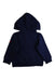 A Navy Zippered Sweatshirts from Roots in size 18-24M for boy. (Back View)
