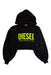 A Black Hooded Sweatshirts from Diesel in size 12Y for girl. (Front View)
