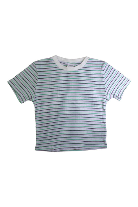 A Multicolour Short Sleeve Tops from Seed in size 12Y for girl. (Front View)