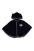 A Navy Capes & Ponchos from Comme Ca Fossette in size Newborn for neutral. (Back View)