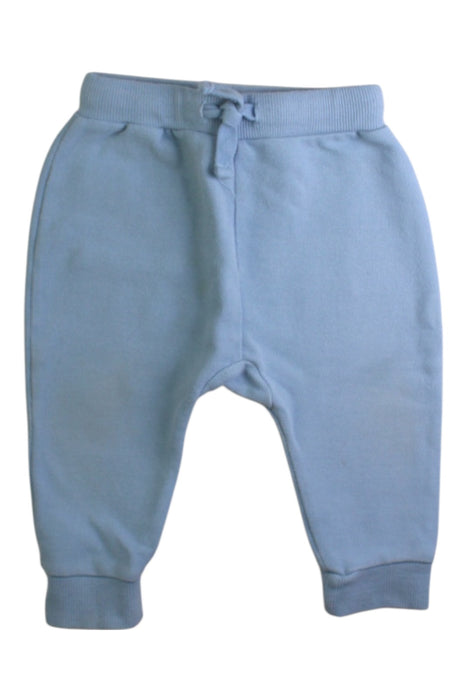 A Blue Sweatpants from Seed in size 6-12M for boy. (Front View)