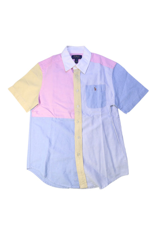 A Multicolour Short Sleeve Shirts from Polo Ralph Lauren in size 10Y for boy. (Front View)