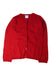 A Red Cardigans from Jacadi in size 10Y for girl. (Front View)