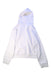A White Hooded Sweatshirts from Tommy Hilfiger in size 12Y for girl. (Back View)