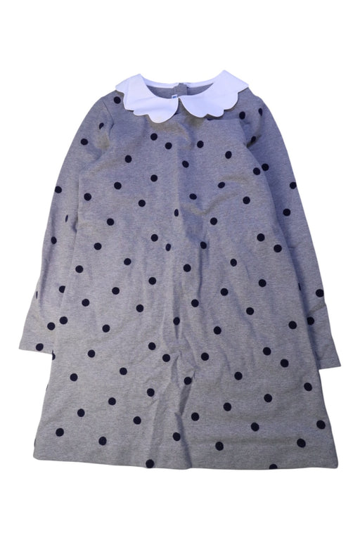 A Grey Long Sleeve Dresses from Jacadi in size 12Y for girl. (Front View)