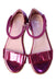 A Pink Sandals from Jacadi in size 9Y for girl. (Back View)
