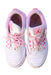 A White Sneakers from Air Jordan in size 11Y for girl. (Back View)