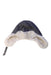 A Navy Winter Hats from Petit Nord in size 10Y for neutral. (Front View)
