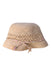 A Beige Sun Hats from Bonpoint in size 14Y for girl. (Back View)