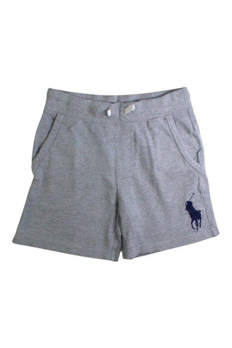 A Grey Shorts from Polo Ralph Lauren in size 4T for boy. (Front View)