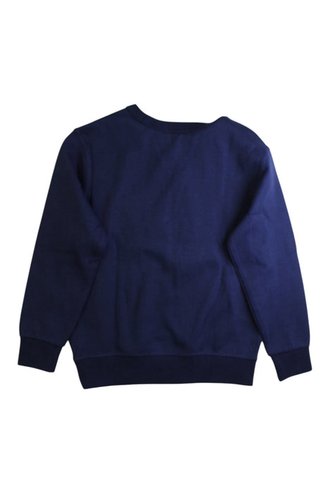 A Navy Crewneck Sweatshirts from Polo Ralph Lauren in size 6T for boy. (Back View)