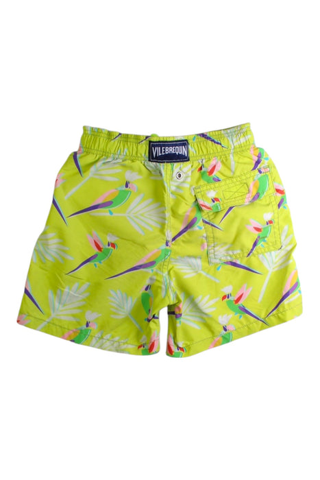 A Green Swim Shorts from Vilebrequin in size 6T for boy. (Back View)