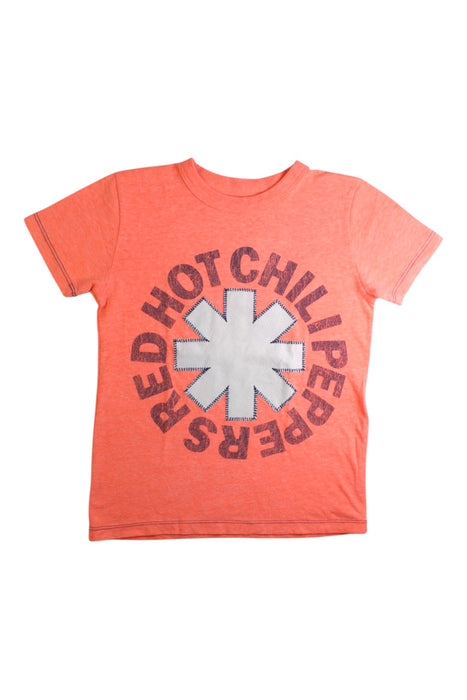 A Orange Short Sleeve T Shirts from Crewcuts in size 6T for boy. (Front View)