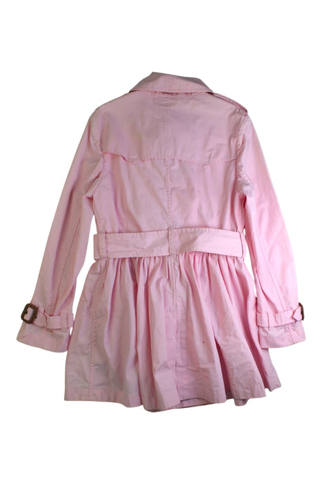 A Pink Coats from Polo Ralph Lauren in size 8Y for girl. (Back View)