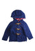 A Blue Coats from Boden in size 18-24M for boy. (Front View)