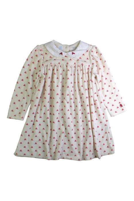 A White Long Sleeve Dresses from Ralph Lauren in size 6-12M for girl. (Front View)
