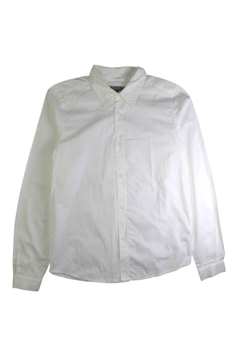 A White Long Sleeve Shirts from Bonpoint in size 14Y for boy. (Front View)