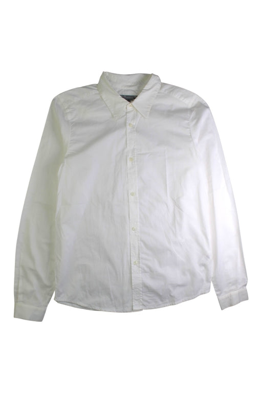 A White Long Sleeve Shirts from Bonpoint in size 14Y for boy. (Front View)