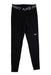 A Black Active Pants from Nike in size 14Y for boy. (Front View)