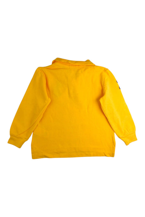 A Yellow Long Sleeve Polos from Polo Ralph Lauren in size 2T for boy. (Back View)