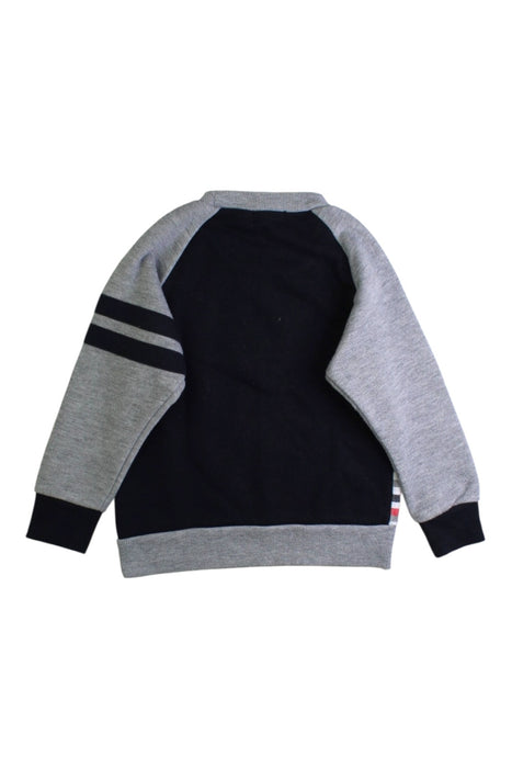 A Grey Crewneck Sweatshirts from Comme Ca Ism in size 3T for boy. (Back View)