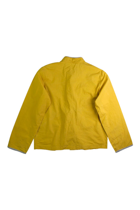 A Yellow Long Sleeve Tops from Bimbo Concept in size 7Y for boy. (Back View)