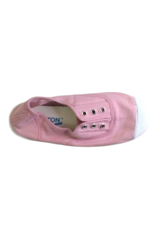 A Pink Slip Ons from Hampton Classics in size 6T for girl. (Front View)