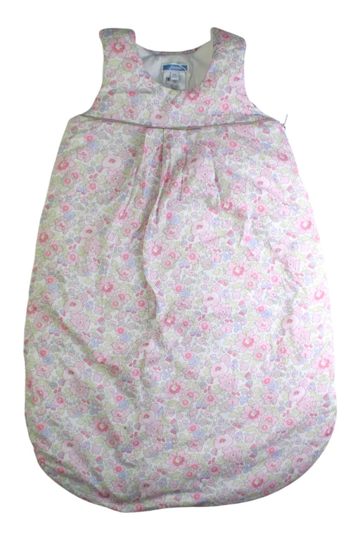 A Pink Sleepsacs from Jacadi in size 3-6M for girl. (Front View)