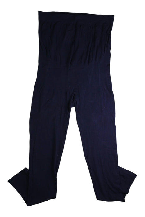 A Navy Leggings from Seraphine in size Maternity-S for maternity. (Front View)