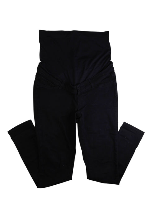 A Black Jeggings from Seraphine in size Maternity-L for maternity. (Front View)