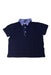 A Navy Short Sleeve Polos from Nicholas & Bears in size 6T for boy. (Front View)