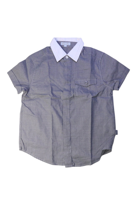 A Grey Short Sleeve Shirts from Nicholas & Bears in size 6T for boy. (Front View)