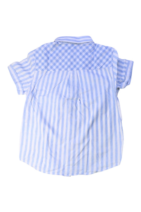 A Blue Short Sleeve Shirts from Nicholas & Bears in size 8Y for boy. (Back View)