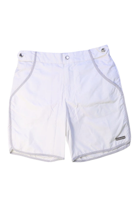 A White Shorts from Nicholas & Bears in size 4T for boy. (Front View)