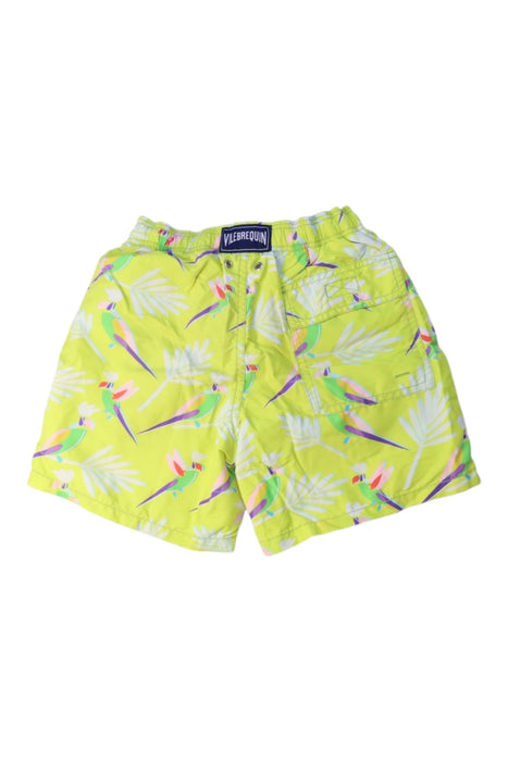A Yellow Swim Shorts from Vilebrequin in size 10Y for boy. (Back View)