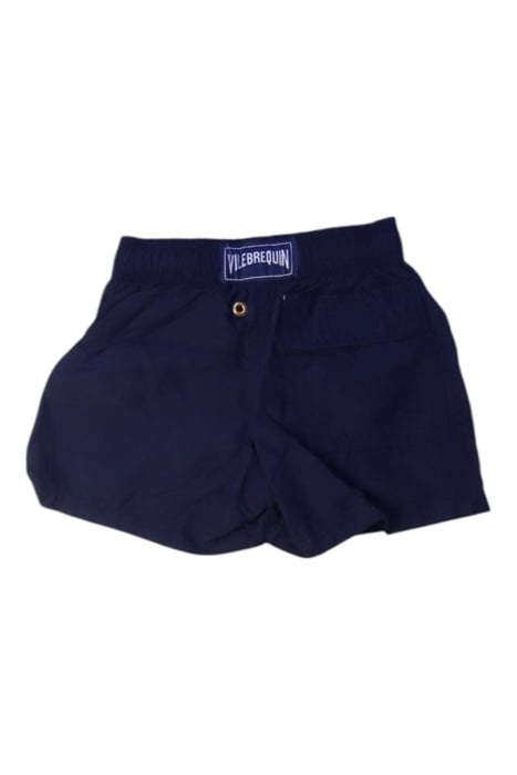 A Navy Swim Shorts from Vilebrequin in size 2T for boy. (Back View)
