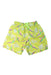 A Green Swim Shorts from Vilebrequin in size 8Y for boy. (Front View)
