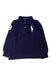 A Navy Long Sleeve Polos from Polo Ralph Lauren in size 3T for boy. (Front View)
