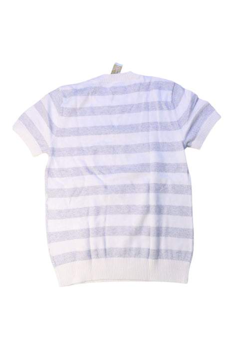 A White Short Sleeve Tops from Nicholas & Bears in size 4T for boy. (Back View)