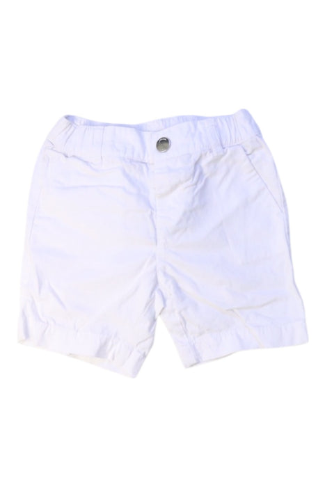 A White Shorts from Jacadi in size 6-12M for boy. (Front View)