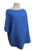 A Blue Short Sleeve Tops from Hatch in size Maternity-XS for maternity. (Back View)