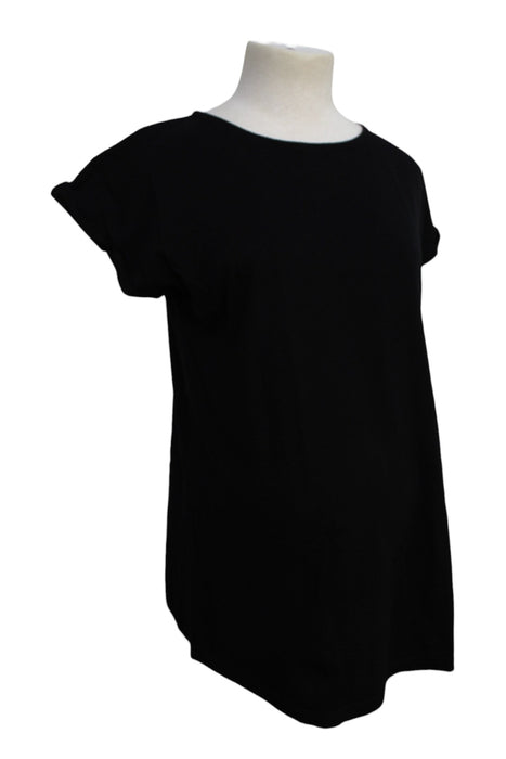 A Black Short Sleeve Tops from Jojo Maman Bébé in size Maternity-S for maternity. (Back View)