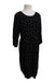 A Black Long Sleeve Dresses from Seraphine in size Maternity-M for maternity. (Back View)
