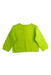 A Green Cardigans from Jacadi in size 6-12M for girl. (Back View)