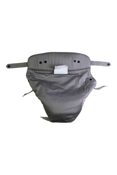 A Grey Baby Carriers from Ergobaby in size 0-3M for neutral. (Back View)