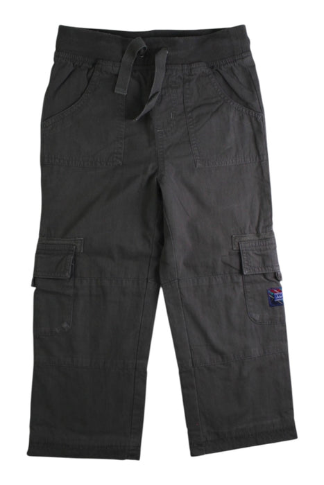 A Black Casual Pants from Jojo Maman Bébé in size 3T for boy. (Front View)